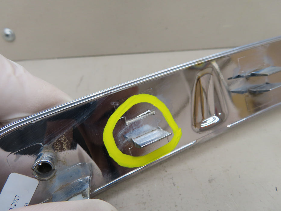 2015-2020 MERCEDES-BENZ GLA REAR FOOT PLATE BUMPER OEM  156-885-00-11