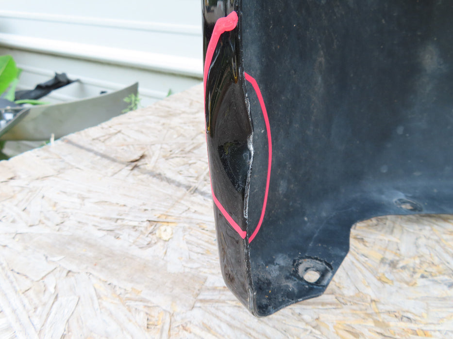 2019-2022 GMC SIERRA 1500 FRONT METAL BUMPER BLACK OEM