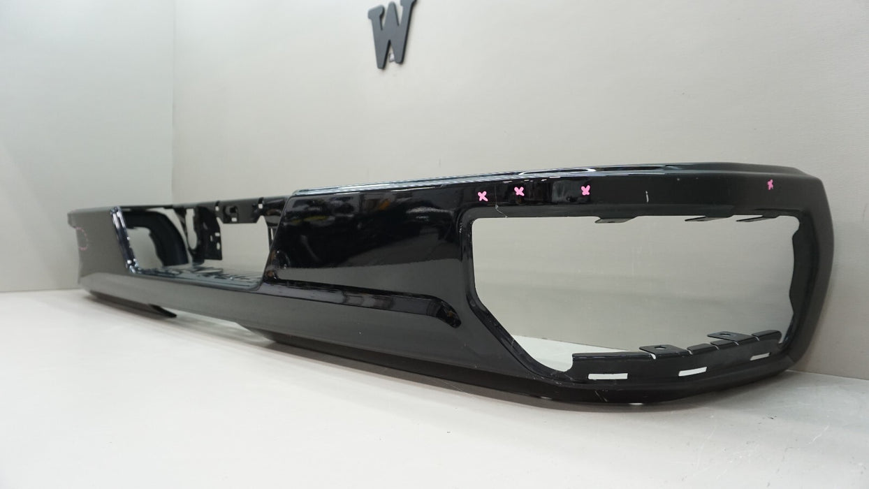 2019-2022 CHEVROLET SILVERADO GMC SIERRA 1500 REAR BUMPER BLACK METAL OEM