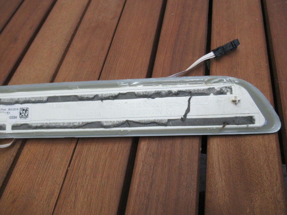 2015-2020 MERCEDES C63 S AMG W205 FRONT LEFT SIDE DOOR SILL SCUFF PLATE TRIM OEM