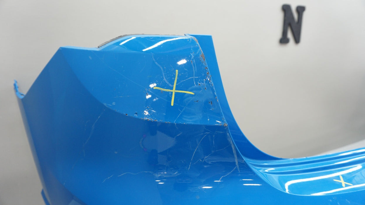 2019-2022 AUDI Q3 S-LINE REAR BUMPER COVER W/ LOWER 83A807511 OEM 19 20 21 22