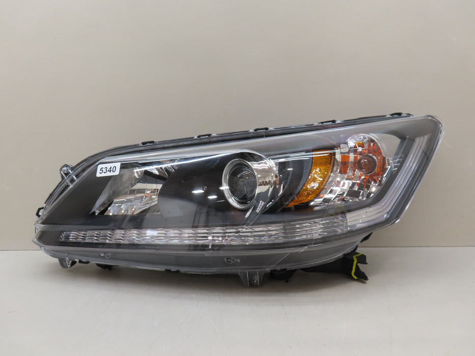 2013-2015 HONDA ACCORD SEDAN LEFT DRIVER SIDE HEADLIGHT HALOGEN AFTERMARKET