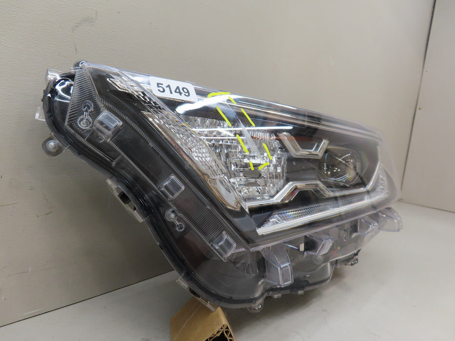 2019-2021 TOYOTA RAV4 HYBRID FRONT LEFT DRIVER SIDE HEADLIGHT  OEM