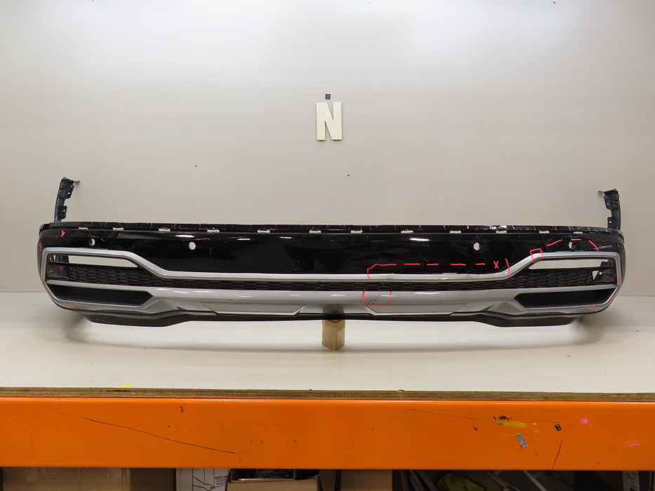 2021-2023 KIA SORENTO REAR LOWER BUMPER COVER W/ SENSOR HOLE OEM 86612-R5300