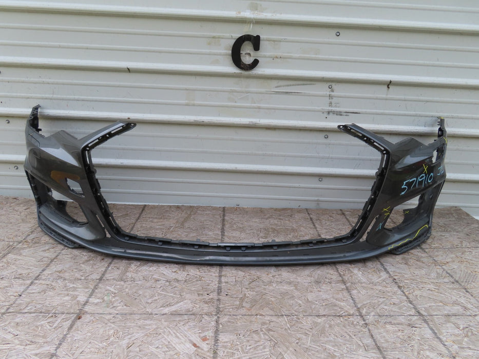 2019-2020 AUDI A6 QUATTRO SEDAN S-LINE FRONT BUMPER COVER PANEL OEM 4K0807437C