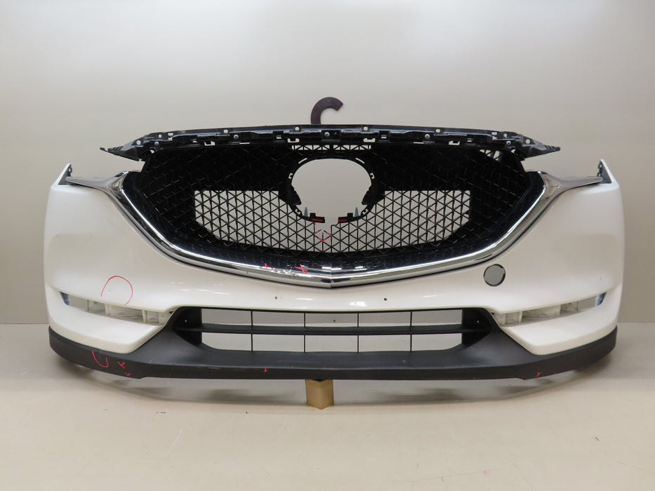 2017-2021 MAZDA CX-5 FRONT BUMPER COVER W/VALANCE W/GRILLE GRILL OEM