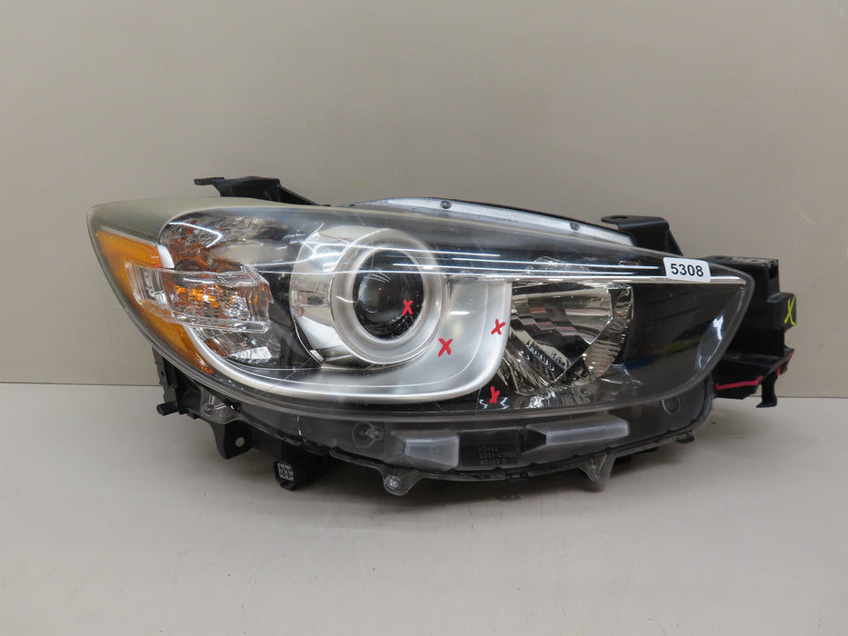 2013-2016 MAZDA CX-5 RIGHT PASSENGER SIDE HALOGEN LAMP HEADLIGHT KJ0151030