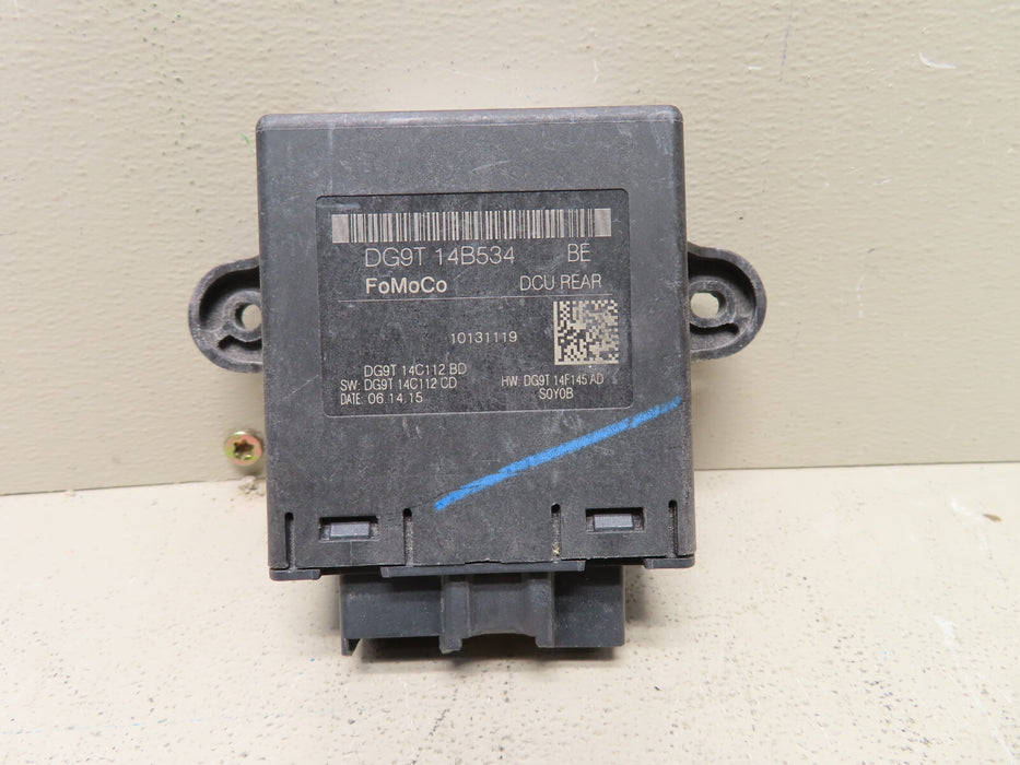 FORD DG9T14B534-BE REAR DOOR CONTROL MODULE DCU OEM