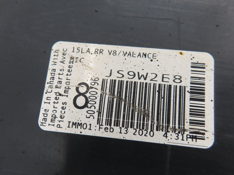 2015-2023 DODGE CHALLENGER REAR LOWER BUMPER COVER VALANCE OEM 15LA-209AB