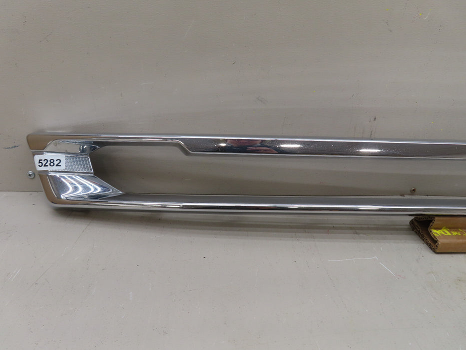 2019-2021 GMC Sierra 1500 SLT FRONT GRILL LOWER CHROME BEZEL TRIM OEM