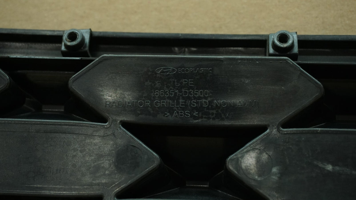 2019-2021 HYUNDAI TUCSON FRONT UPPER GRILL GRILLE OEM 86351-D3500 19 20 21