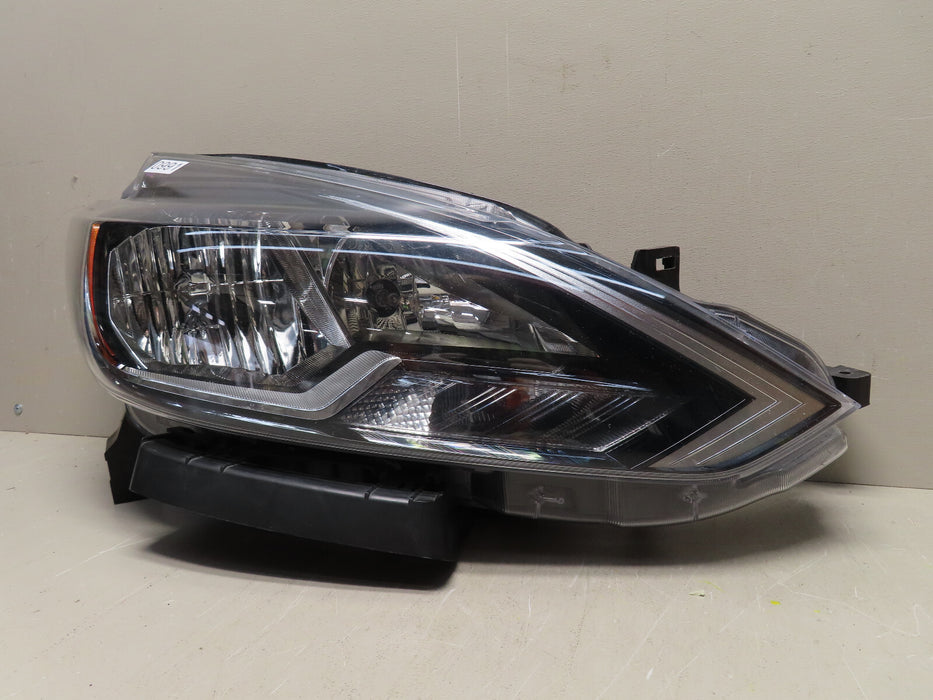 2016 2017 2018 2019 NISSAN SENTRA RIGHT PASSENGER HEADLIGHT HALOGEN OEM