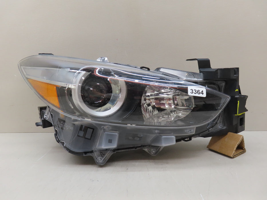 2017 2018 MAZDA 3 FRONT RIGHT PASSENGER SIDE HEADLIGHT OEM