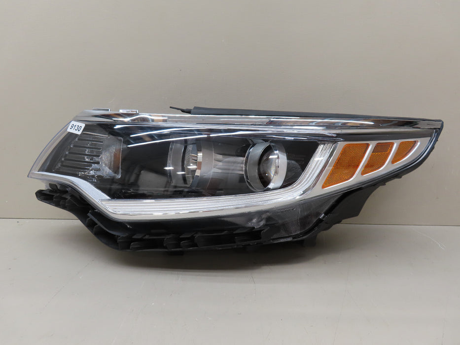 2016-2018 KIA OPTIMA FRONT LEFT SIDE HEADLIGHT LAMP HALOGEN AFTERMARKET CAPA