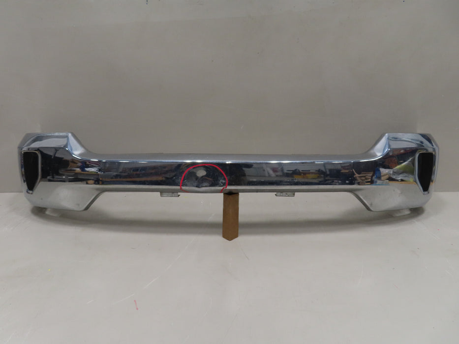 2016-2019 CHEVY SILVERADO 1500 FRONT METAL BUMPER CHROME 84051822 OEM