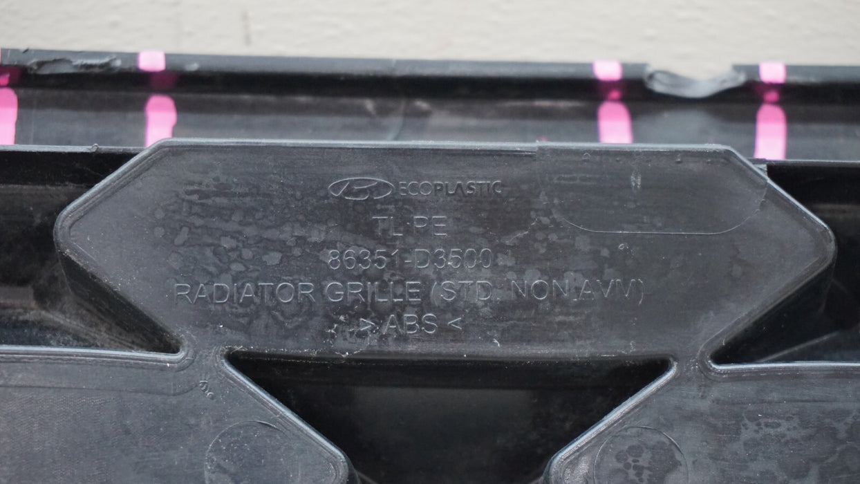 2019-2021 HYUNDAI TUCSON FRONT MAIN GRILLE 86351-D3500 OEM 19 20 21