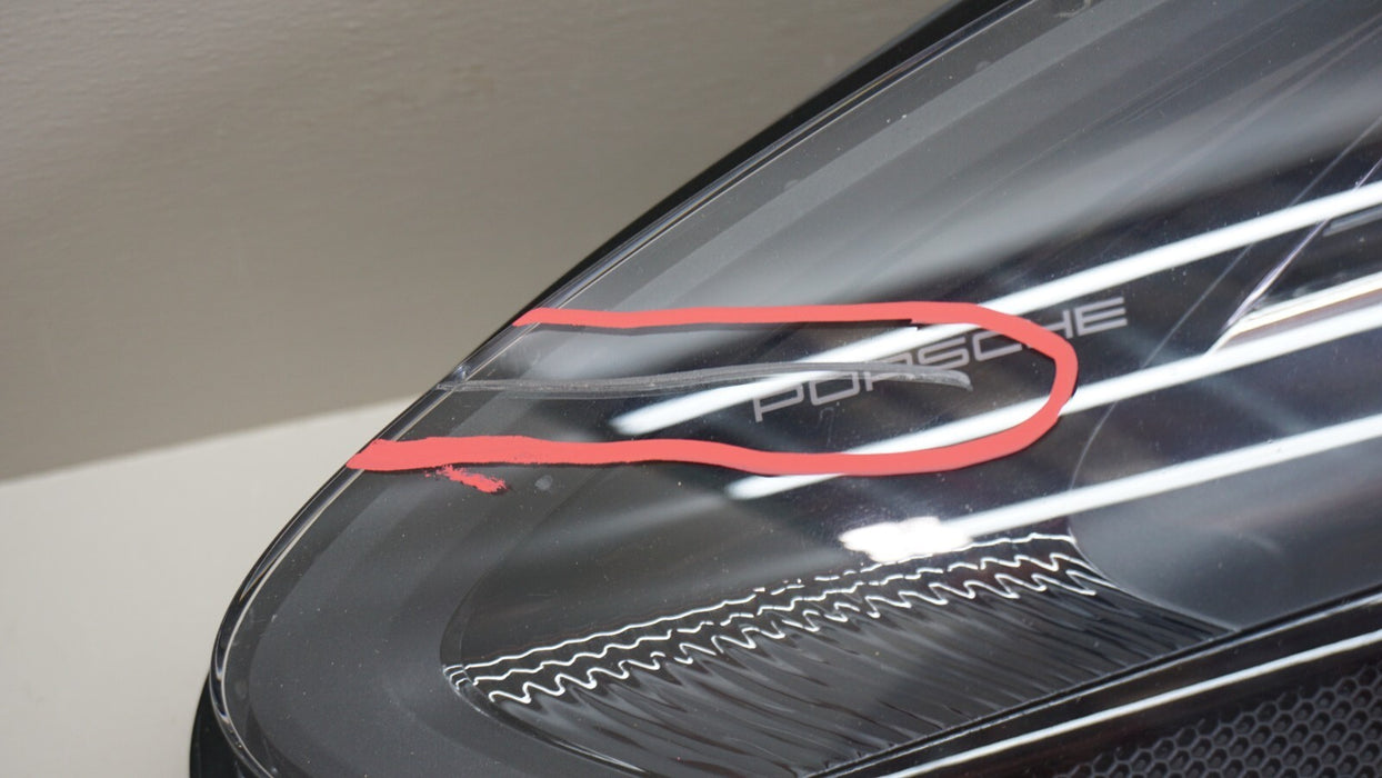 2019-2021 PORSCHE MACAN FRONT LEFT SIDE HEADLIGHT LIGHT LAMP LED OEM 95B941009BD