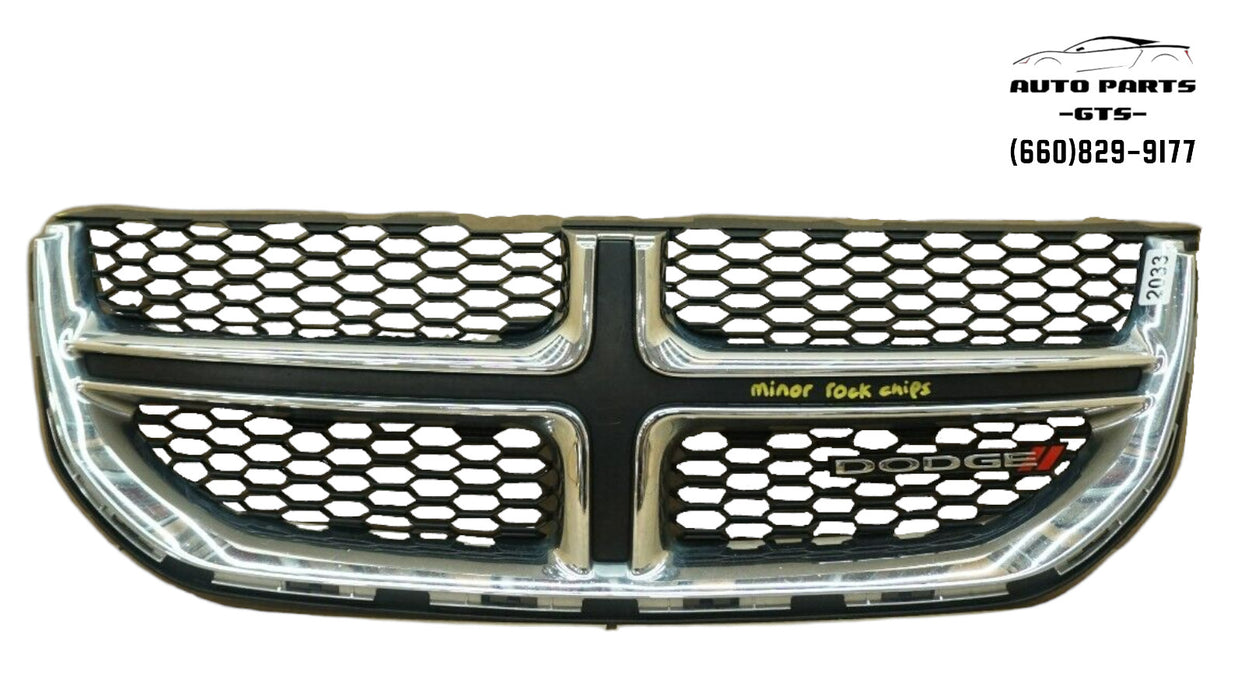 2012-2014 DODGE JOURNEY FRONT BUMPER UPPER GRILL GRILLE OEM 68127609AA 12 13 14