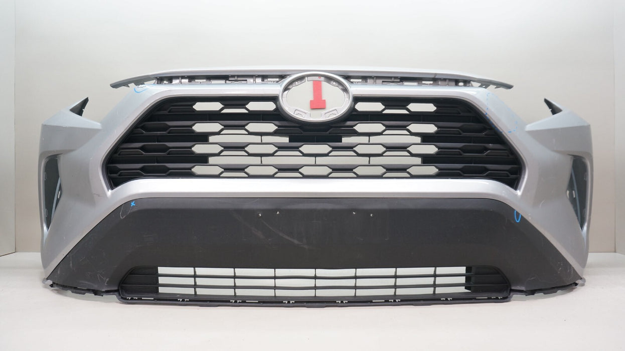 2019-2021 TOYOTA RAV4 FRONT BUMPER COVER PANEL WITH GRILLE OEM