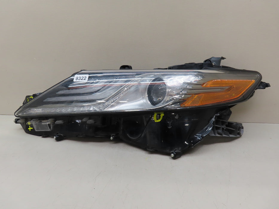 2018-2024 TOYOTA CAMRY LEFT DRIVER HEADLIGHT FULL LED OEM 9322