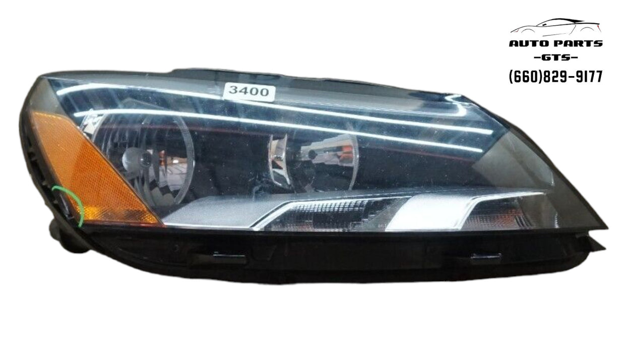 2012-2015 VOLKASWAGEN PASSAT FRONT RIGHT PASSENGER SIDE HEADLIGHT OEM