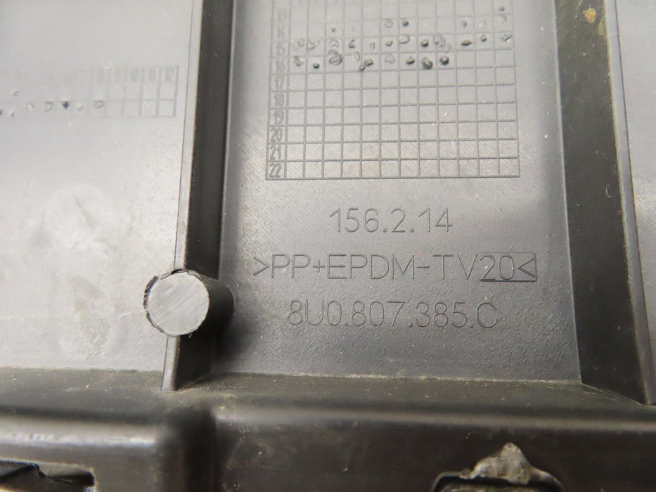 2016 2017 2018 AUDI Q3 REAR UPPER BUMPER COVER OEM 8U0.807.385.C