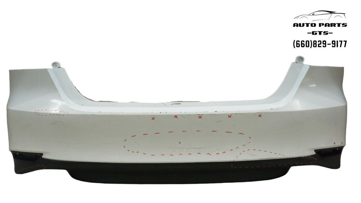 2018-2019 TOYOTA CAMRY REAR BUMPER COVER W/O SENSOR HOLES OEM 52169-06150