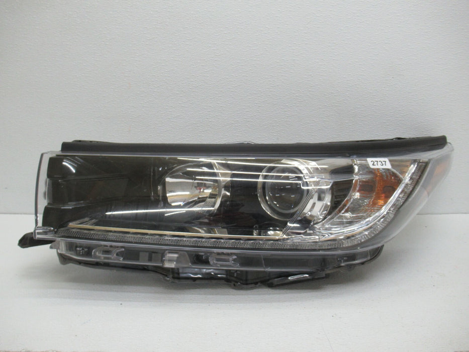 2014-2016 TOYOTA HIGHLANDER FRONT LEFT DRIVER SIDE HEADLIGHT LIGHT HEAD LAMP OEM