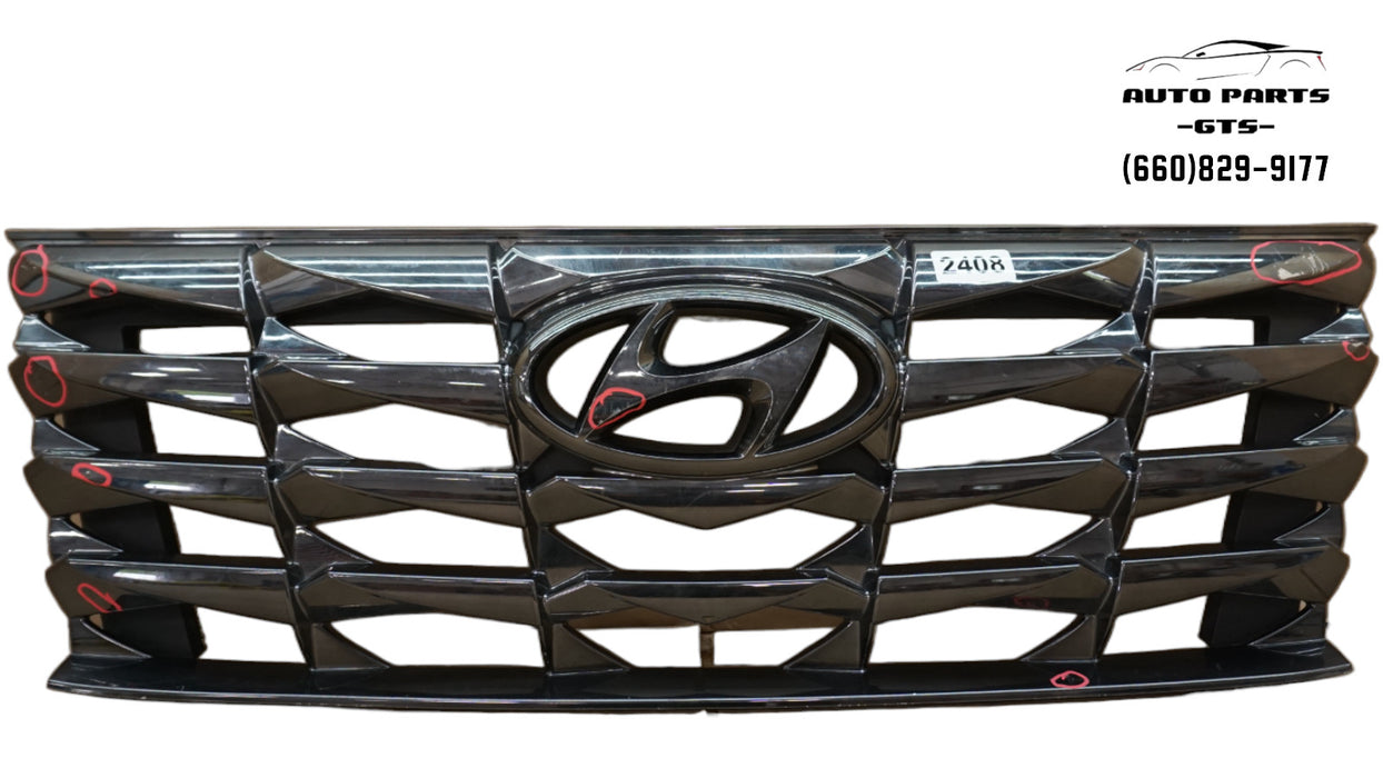 2021-2023 HYUNDAI TUCSON RONT BUMPER GRILLE GRILL OEM 21 22 23