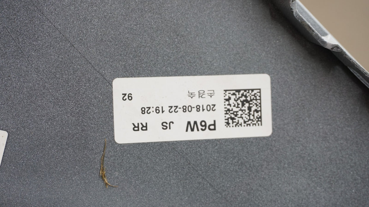 2019-2021 HYUNDAI VELOSTER REAR BUMPER COVER PANEL OEM 86611-J3000