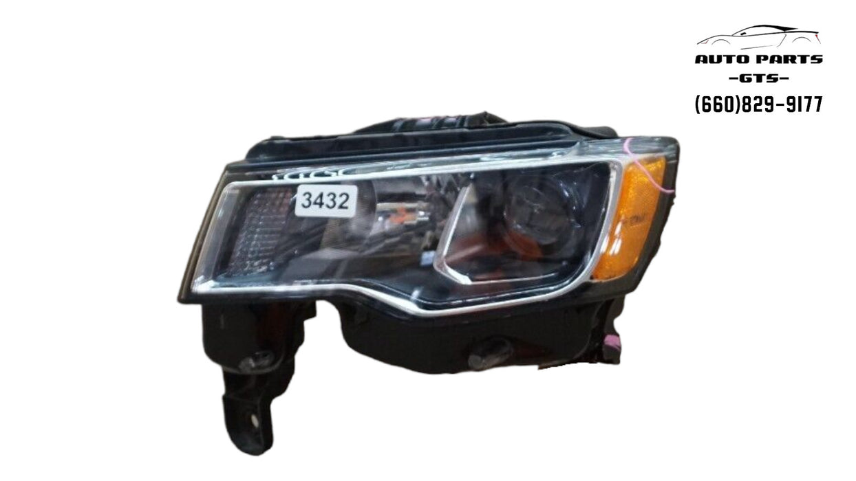2017-2021 JEEP GRAND CHEROKEE FRONT LEFT DRIVER SIDE HEADLIGHT 17 18 19 20 21