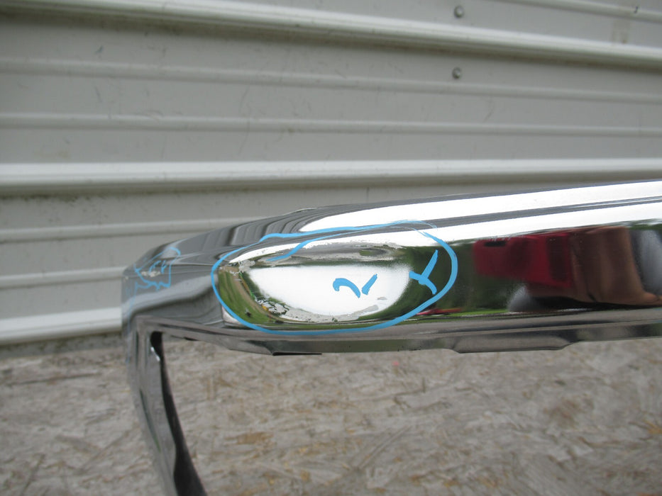 2019-2021 GMC SIERRA 2500 3500 REAR BUMPER COVER CHROME 20 21 23388705 OEM