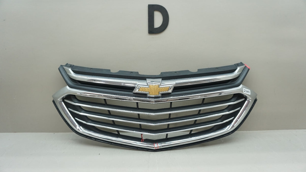 2018-2021 CHEVROLET EQUINOX FRONT UPPER RADIATOR GRILLE 94150736 OEM 18 19 20 21