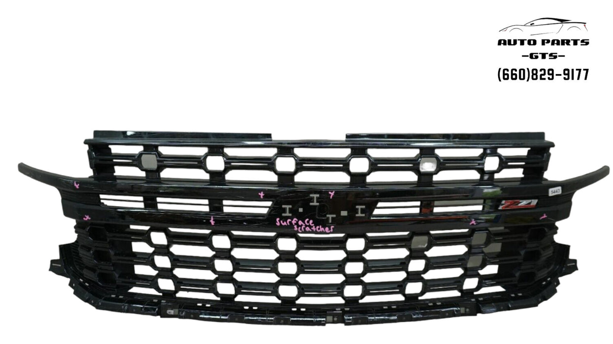 2021-2022 CHEVROLET TAHOE SUBURBAN Z71 FRONT BUMPER RADIATOR GRILLE GRILL OEM