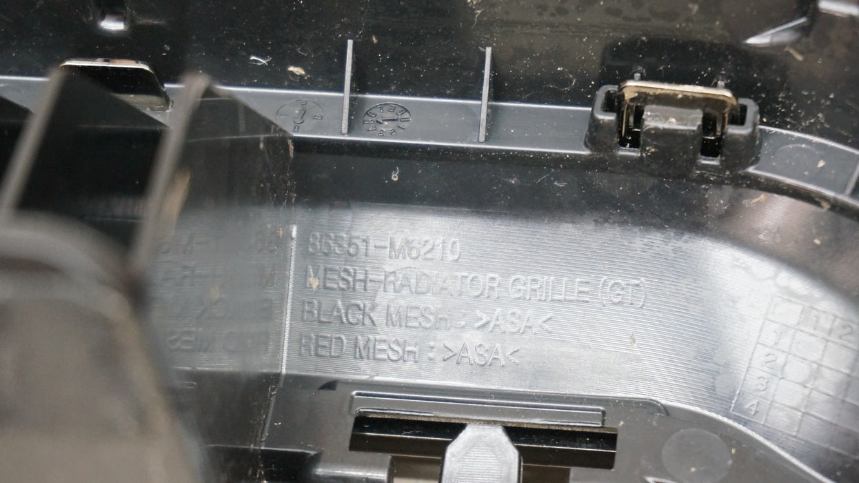 2019-2021 KIA FORTE GT-LINE FRONT UPPER RADIATOR GRILLE GRILL 86351-M6210 OEM