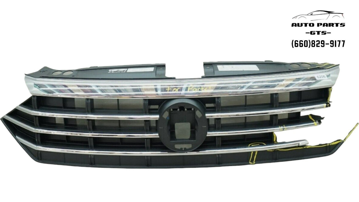 2019-2021 VOLKSWAGEN JETTA FRONT UPPER GRILLE 17A.853.653.E OEM FOR PARTS!!!