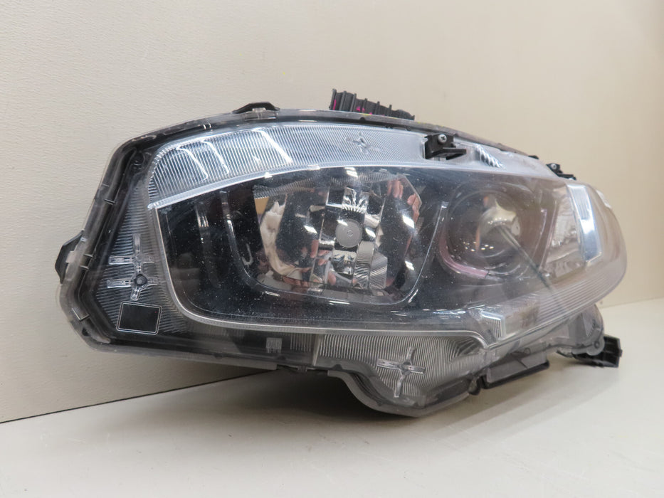 2019-2021 HONDA CIVIC FRONT LEFT DRIVER HEADLIGHT HALOGEN OEM 33150-TGG-A31