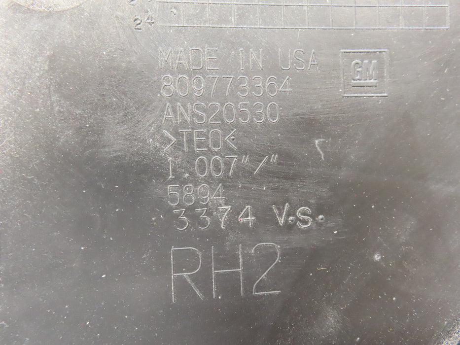 2019-2021 CHEVROLET SILVERADO 1500 FRONT RIGHT PASSENGER BUMPER COVER FILLER OEM