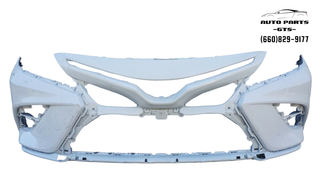 2018-2020 TOYOTA CAMRY FRONT BUMPER COVER PANEL PLASTIC 18 19 20 OEM