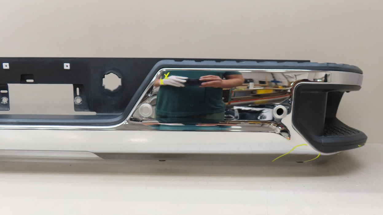 2019-2022 GMC SIERRA CHEVROLET SILVERADO 1500 REAR BUMPER METAL OEM