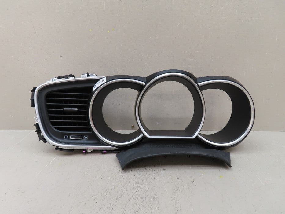 2014-2015 KIA OPTIMA LEFT DASH SPEEDOMETER BEZEL W/ AIR VENT OEM 97480-2TAA0
