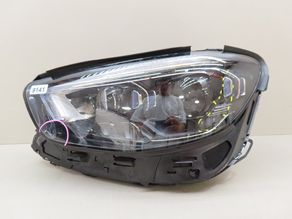 2021-2023 MERCEDES-BENZ E-CLASS E350 LEFT SIDE MULTI-BEAM LED HEADLIGHT OEM