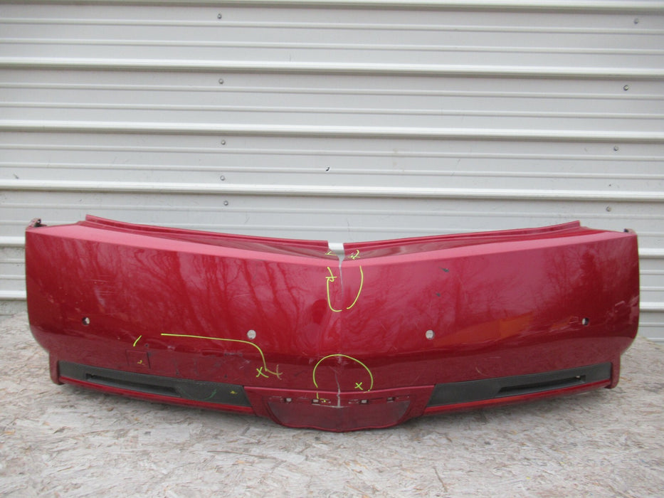 2010-2015 CADILLAC CTS COUPE REAR BUMPER COVER PANEL PLASTIC 10 11 12 13 14 OEM