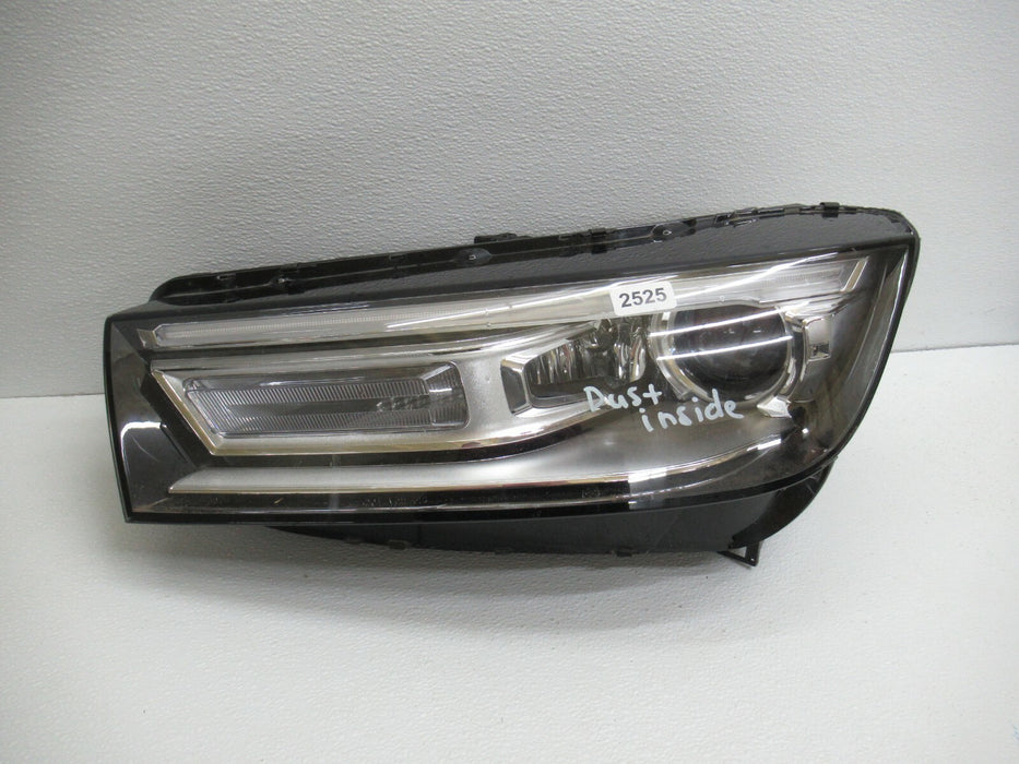 2018-2020 AUDI Q5 LEFT DRIVER SIDE HEAD LIGHT LAMP XENON 18 19 20 OEM