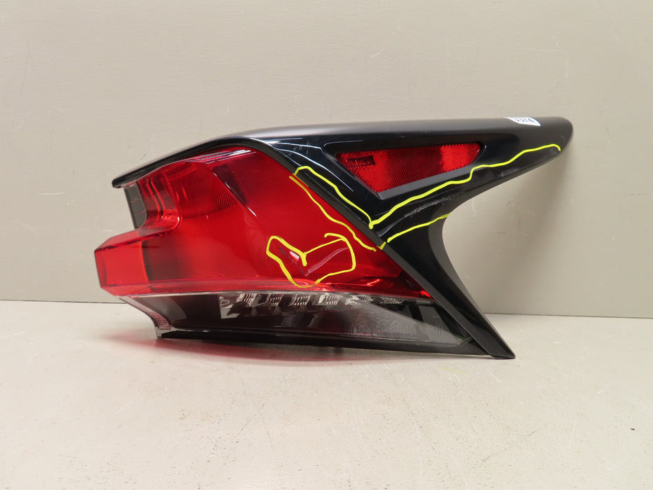 2018-2021 LEXUS NX300 NX300H TAIL LIGHT RIGHT OUTER PASSENGER LED OEM