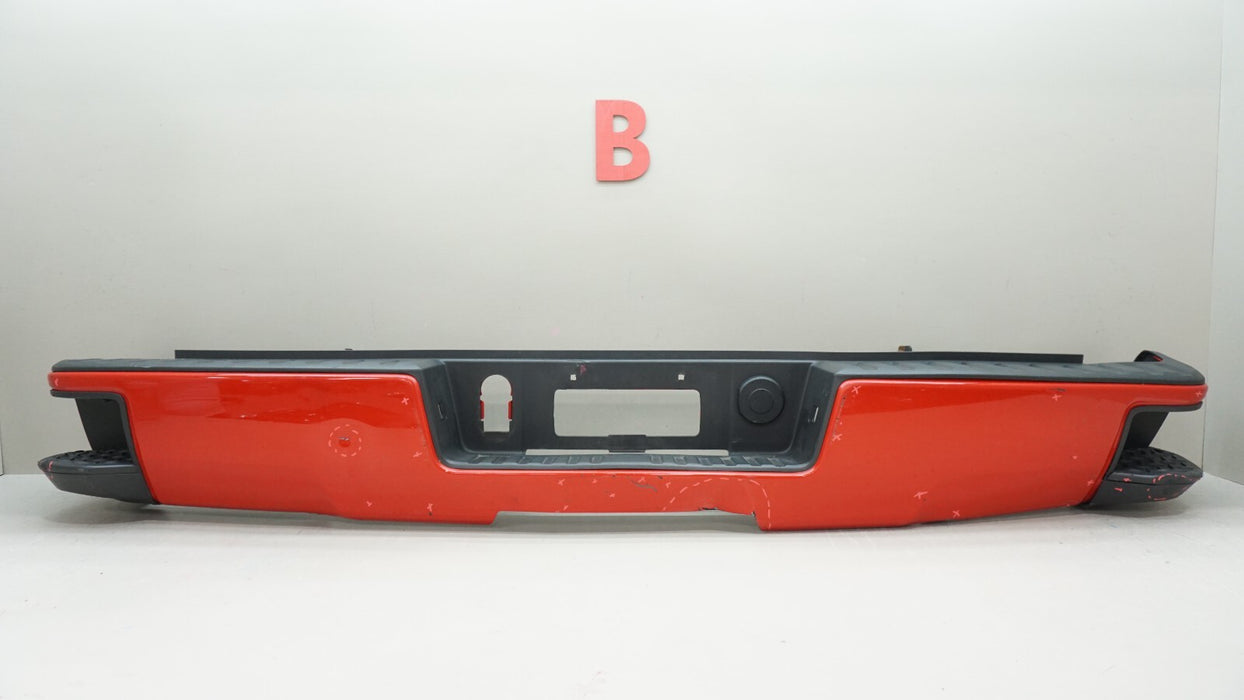 2014-2018 CHEVROLET SILVERADO GMC SIERRA 1500 REAR METAL BUMPER COVER OEM