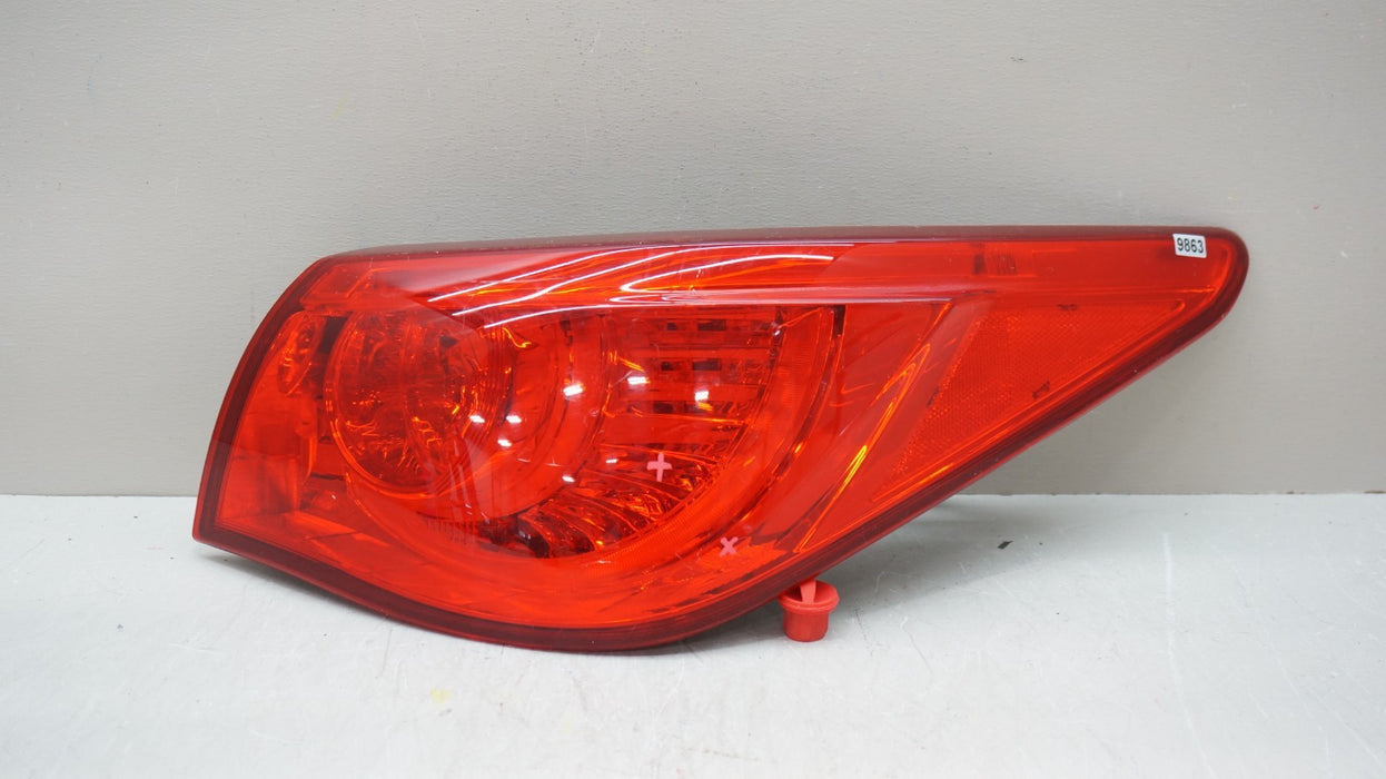 2014-2017 INFINITI Q50 REAR RIGHT PASSENGER SIDE OUTER TAIL LIGHT OEM