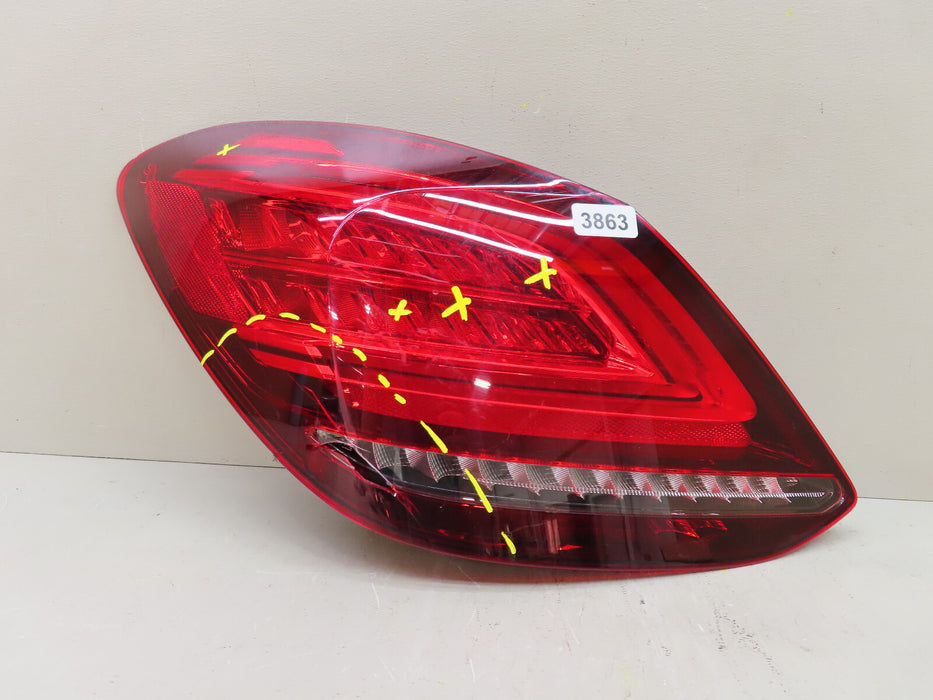 2019-2021 MERCEDES-BENZ C300 C63 LEFT DRIVER TAIL LIGHT LED OEM A2059064903