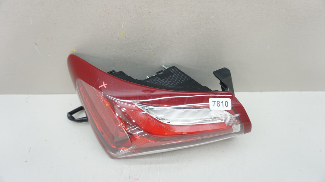 2019-2022 CHEVROLET MALIBU REAR LH LEFT DRIVER SIDE OUTER TAIL LIGHT OEM