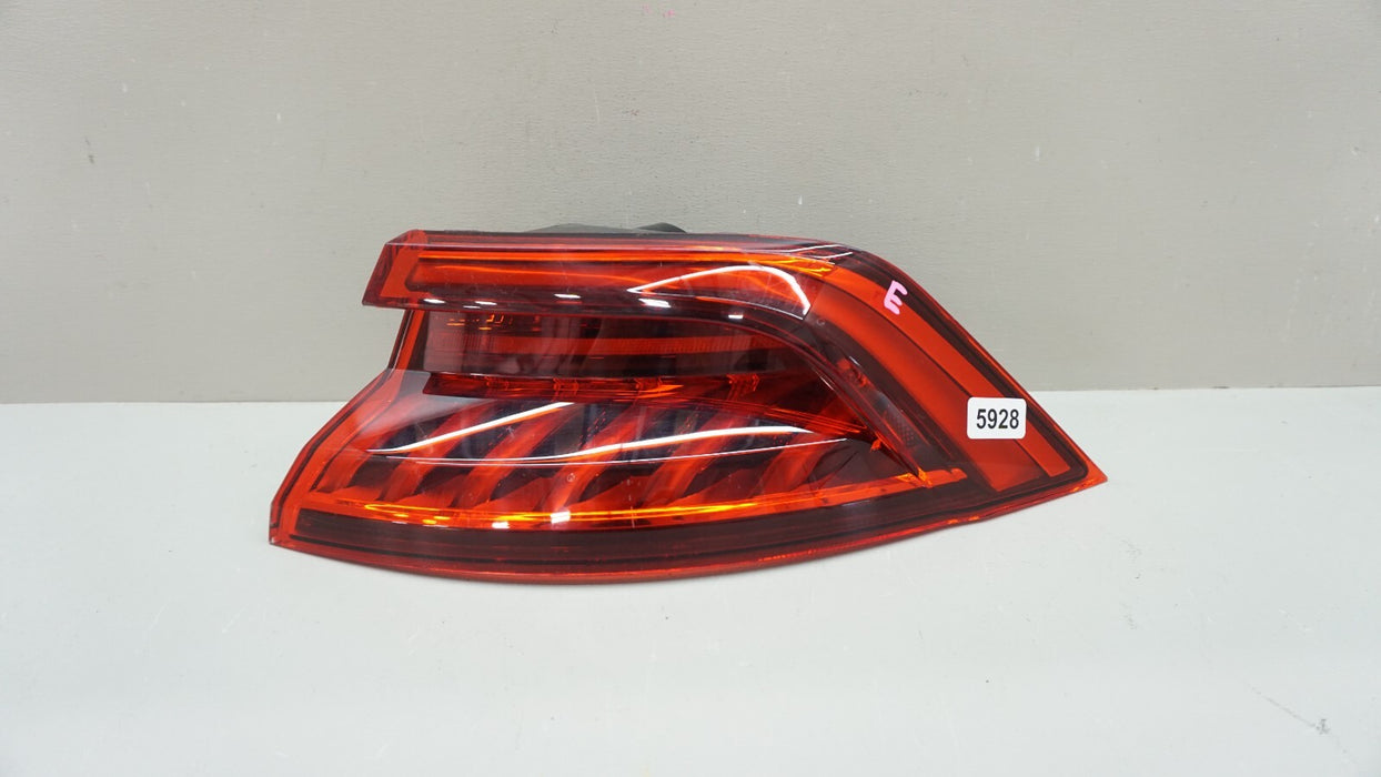 2019-2021 AUDI Q8 REAR RH RIGHT PASSENGER SIDE OUTER TAIKL LIGHT OEM